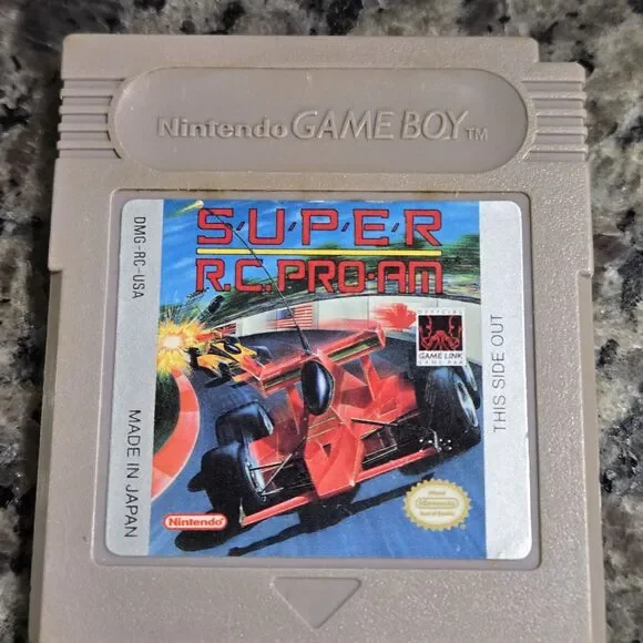Super R.C. Pro-Am (Nintendo Game Boy, 1991) Tested Mint Pak DMG Retro Authentic