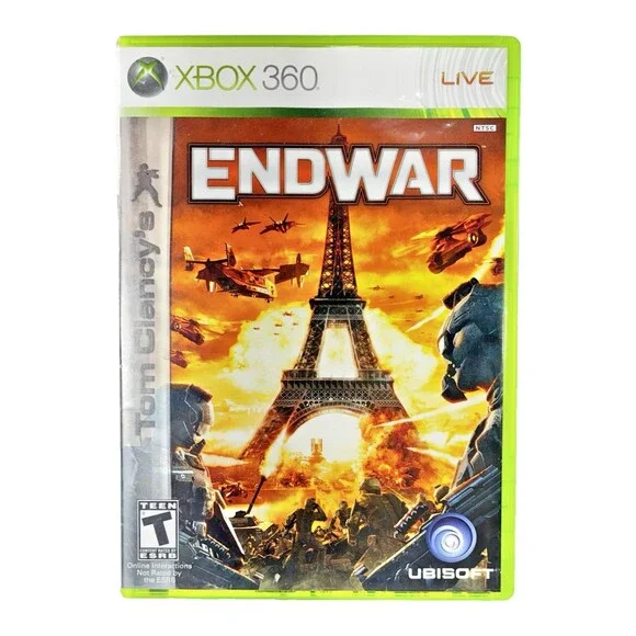 Tom Clancy's End War Microsoft Xbox 360 Ubisoft 2008 Complete with Manual Tested