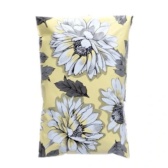 Set of 10 Sunflower Self Sealing Poly Mailers