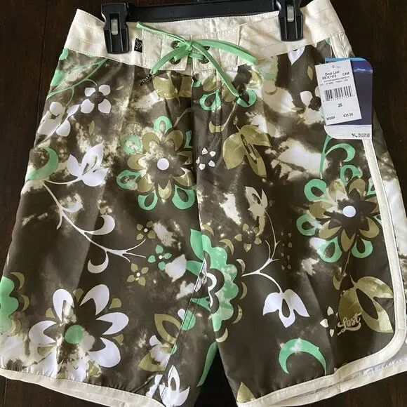 NEW Boys Swim Shorts Floral/Camoflauge Print