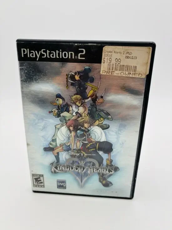 Kingdom Hearts II (PlayStation 2, 2006) CIB TESTED WORKING