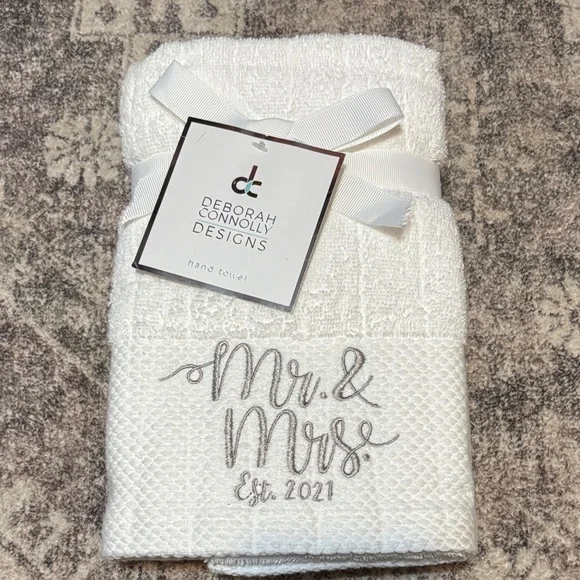 Mr & Mrs Hand Towels