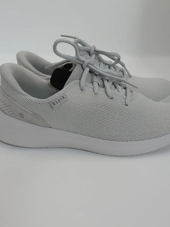 Kizik Hands-Free Slip-On Sneakers Women's Size 8 Gray Comfort Walking Shoes