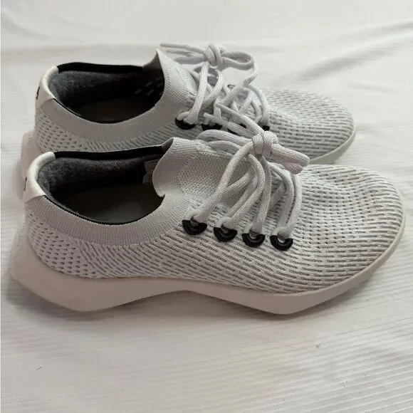 Allbirds Tree Dasher TD2 Women’s Grey Lace Up Sneakers Shoes Size 10.5 10 1/2
