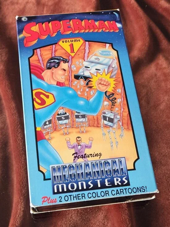 Superman Vol. 1 Featuring: Mechanical Monsters - 1991 - VHS