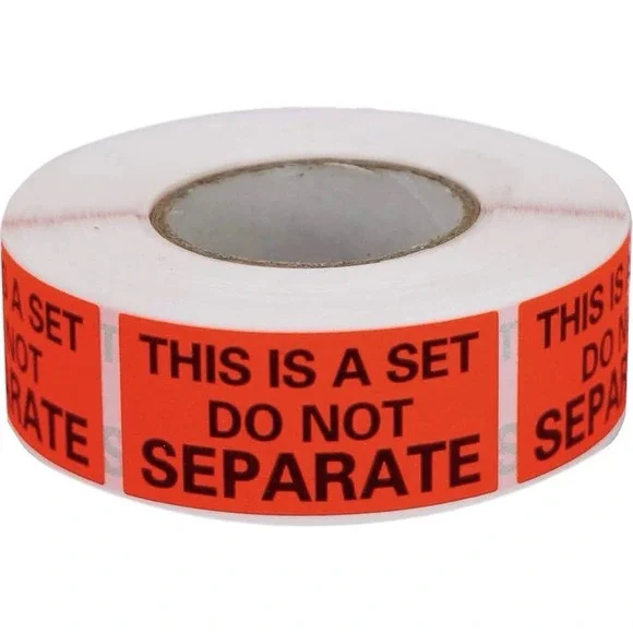 This Is A Set‎ Do Not Separate Stickers