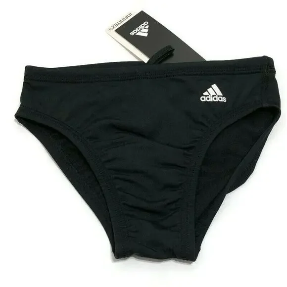 Adidas Infinitex Plus Waterpolo Swim Brief Kids Big Boys Youth Swimwear 22