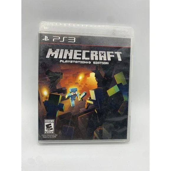 Minecraft Sony PlayStation 3 PS3 Video Game No Manual‎ TESTED