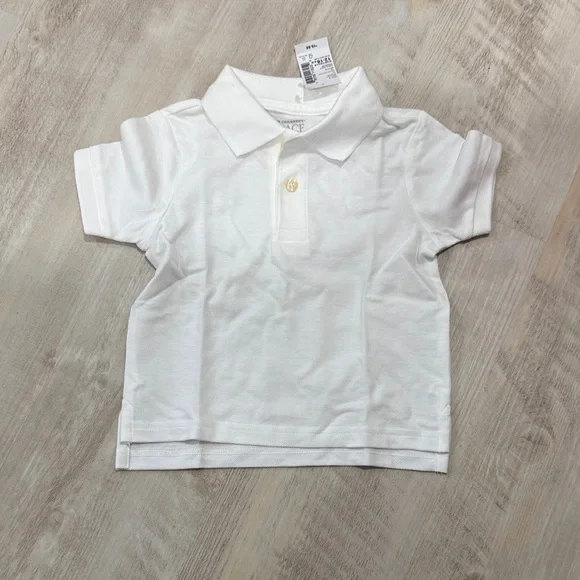 The Children's Place White Polo Shirt for Kids