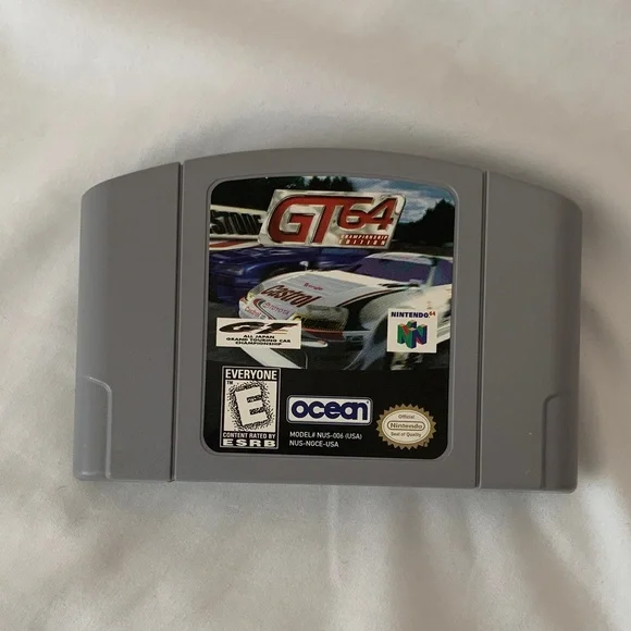 Nintendo 64 Vintage GT64 Championship Edition N64 Car Racing Video Game