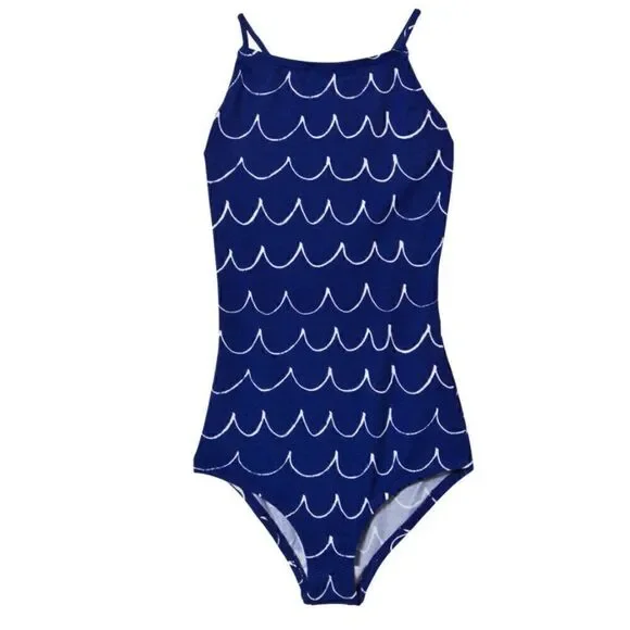 Bobo Choses Wavy Mazarine Blue Swimsuit - NWT! Size 2-3Y