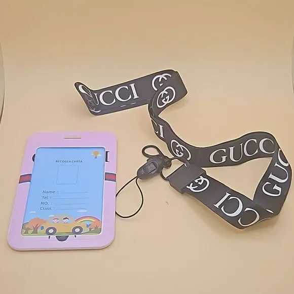 Designer ID Holder and Lanyard