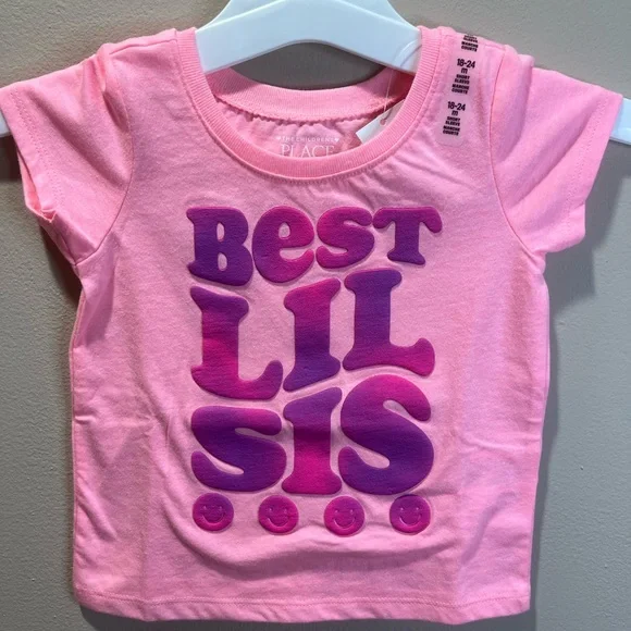 The Children's Place Pink and Purple Short Sleeve Tees