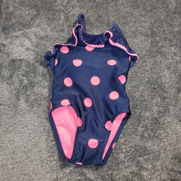 Cat & Jack Infant Polka Dot Bathing Suit