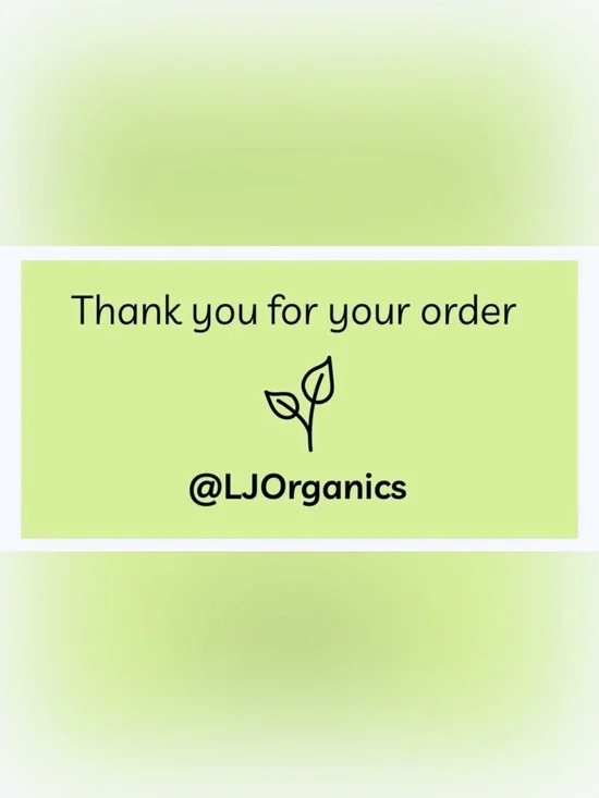 50 CUSTOM STICKERS - 2” x 1” - “THANK YOU FOR YOUR ORDER” - WITH CLOSET NAME