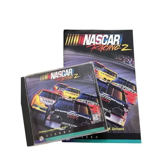 NASCAR RACING 2, PC GAME (1996,‎ CD-ROM) Windows 95