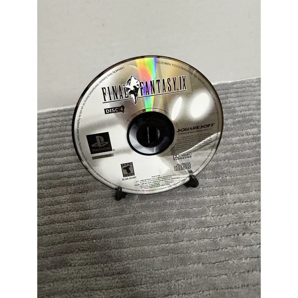 Final Fantasy IX 9 Sony Playstation PS1 PSX Disc 4 ONLY Greatest Hits Tested!