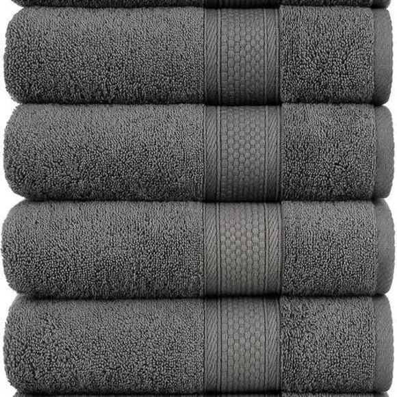 Luxury Hotel Series Turkish Cotton Set of 6 Pieces Hand Towel 16