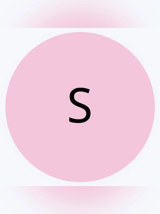 50 STICKERS - 2” ROUND - SIZE SMALL “S” - CLOTHING LABELS - PINK