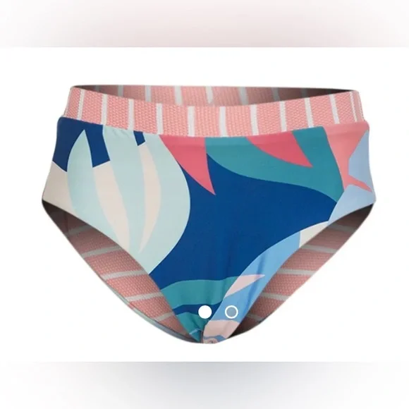 Splendid Girls Girls' Mosaic Palm Bikini Bottom (Big Kid) Size 12 NWT