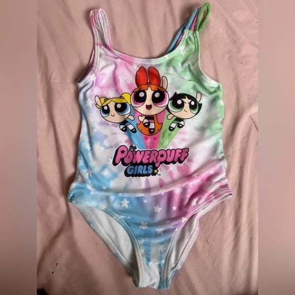 Powerpuff Girls Tie-Dye Swimsuit