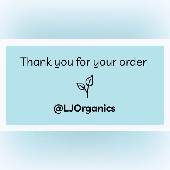 30 CUSTOM STICKERS - 2” x 1” - THANK YOU FOR YOUR ORDER - WITH YOUR CLOSET NAME