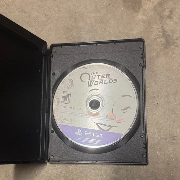 The Outer Worlds for PS4 - Black Case