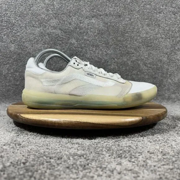 Vans EVDNT UltimateWaffle Women’s Size 9 White Translucent Athletic Shoes Used