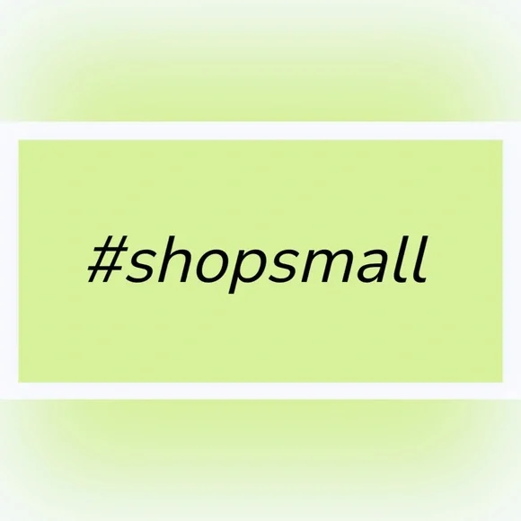 30 STICKERS - 2” x 1” - #SHOPSMALL