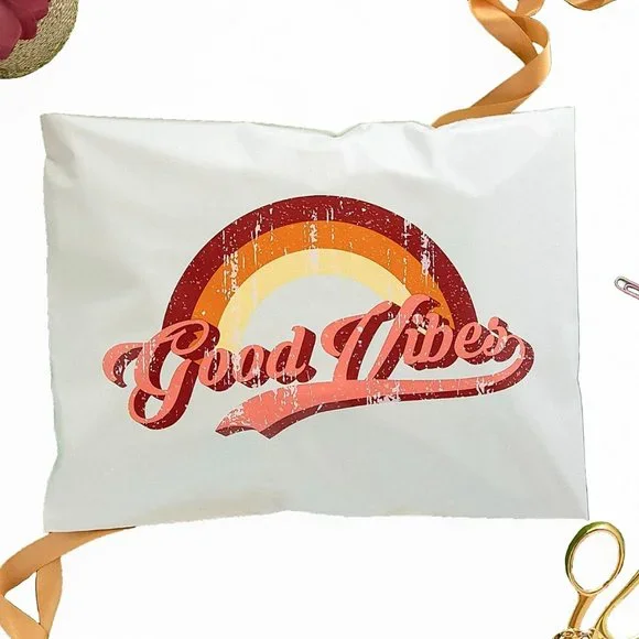 Good Vibes Poly Mailers 10x13 Pack of 25
