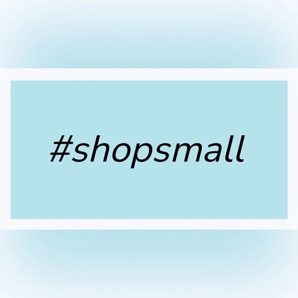 30 STICKERS - 2” x 1” - #SHOPSMALL