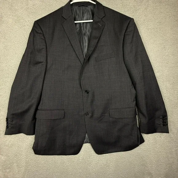 Ralph Lauren Dillard's Men's‎ 100% Wool Stretch Gray Blazer Jacket