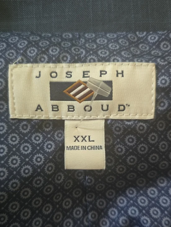 TWO XXL Joseph Abboud Big & Tall Vests Joseph Abboud Vest Men's Navy Grey