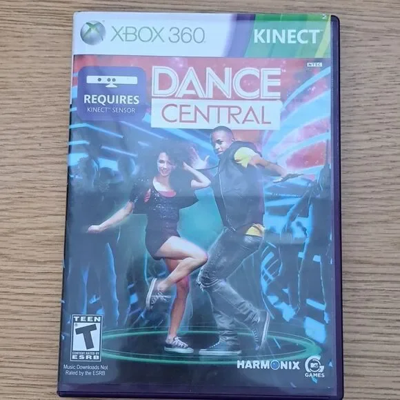 XBOX 360 Kinect Dance Central game