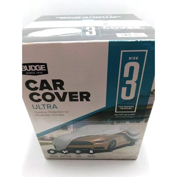 Budge Car Cover Ultra Size 5 for Full Size Vehicles 19' 1
