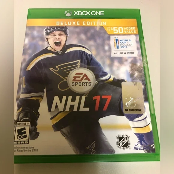 NHL 17  Hockey Video Game For Microsoft Xbox One, 2016 World Cup Hockey‎ tested