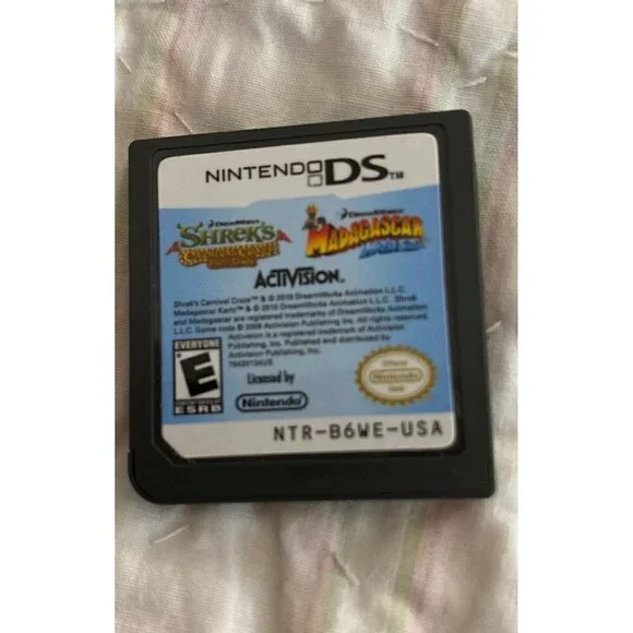 Shrek's Carnival Craze and Madagascar on Nintendo DS