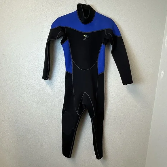 IST Proline Youth Size Large Wetsuit Surfing Snorkeling 3mm Full‎ Body Zip entry