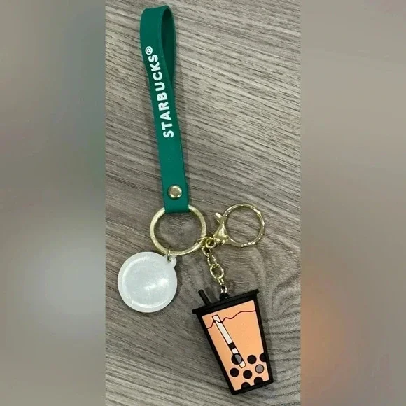 STARBUCKS BRANDED KEY CHAIN NIB