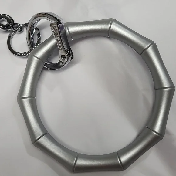 NWOT O Venture Keyring Bracelet ~ Bamboo Style