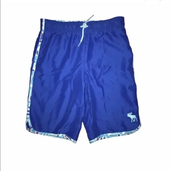 Abercrombie Kid's Blue Swimsuit Board Shorts