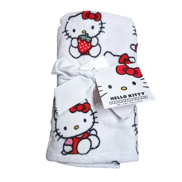 Hello Kitty Hand Towels