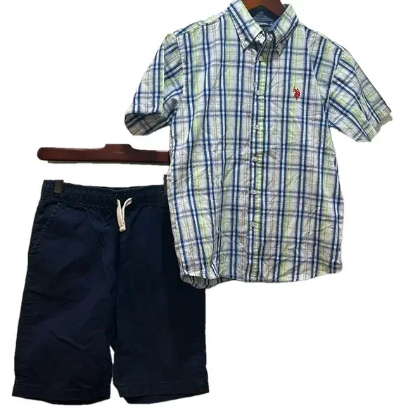 The Children’s place & U.S polo assn. SET boys size 12 GUC