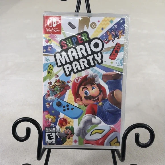 Super Mario Party BRAND NEW *SEALED* Nintendo Switch Benefits Charity FS