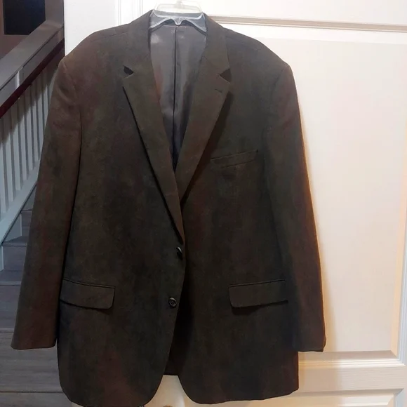Andrew Fezza Men's Two Button Down Blazer Size 52L