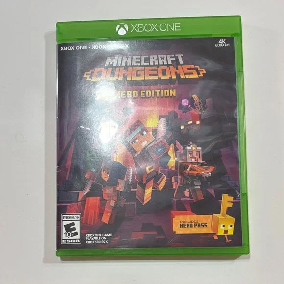 Minecraft Dungeons Hero Edition for Xbox One Great condition