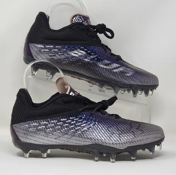 Under Armour Blur Smoke MC Lacrosse Cleats Iridescent 3025123-002 Women Sz 8 New