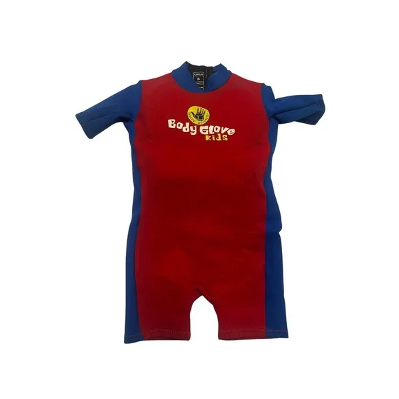 Body Glove Kids Wetsuit Size Small 30-40 lbs Back Zip‎ Neoprene