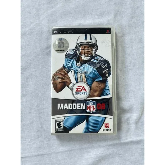 Madden NFL 08 PlayStation Portable Game, With Case and Manual
