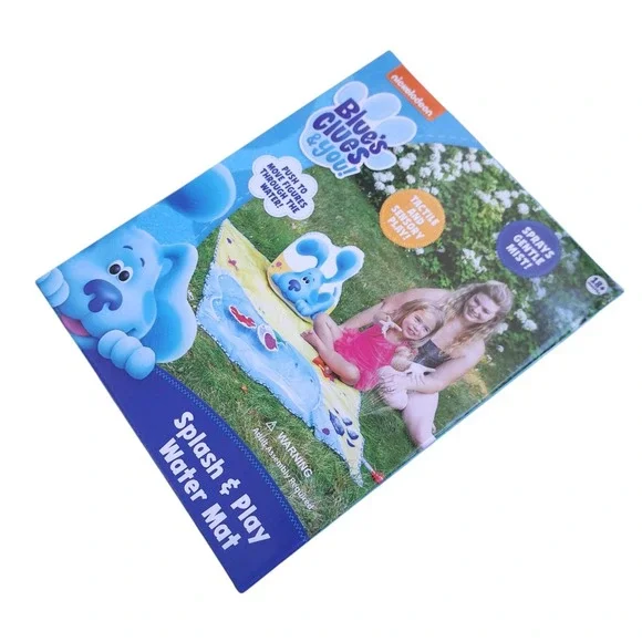 Little Kids Nickelodeon Blue's Clues & You Splash & Play Water‎ Mat 18+ Months
